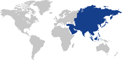 Vertriebsstandort Asien