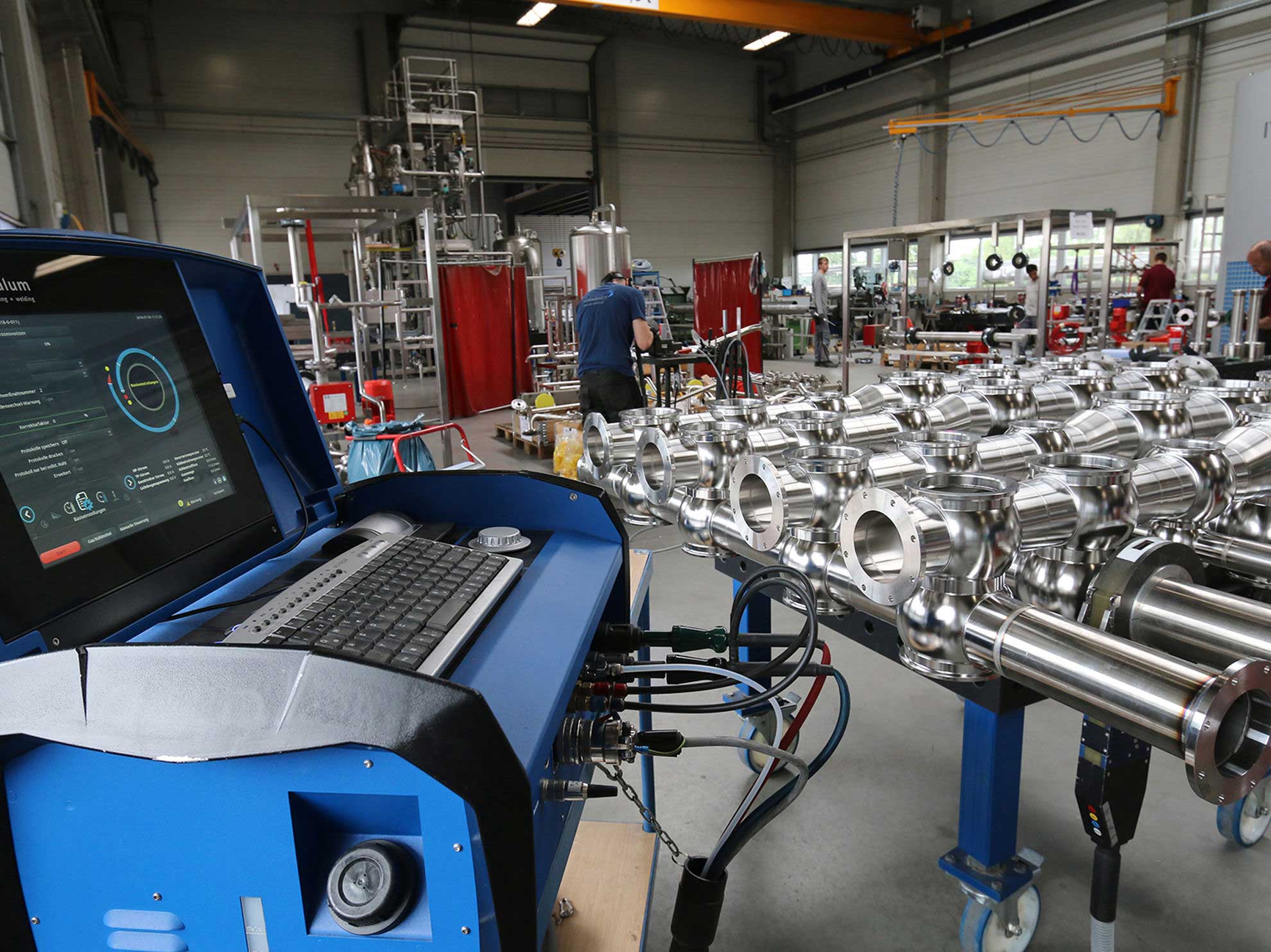 ORBIMAT 180 SW in der Produktionshalle